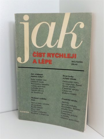 Jak číst rychleji a lépe, Wolfgang Zielke (1988)