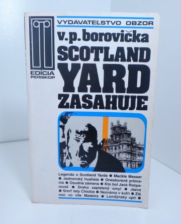 Scotland Yard zasahuje, Václav Pavel Borovička (1989), slovensky